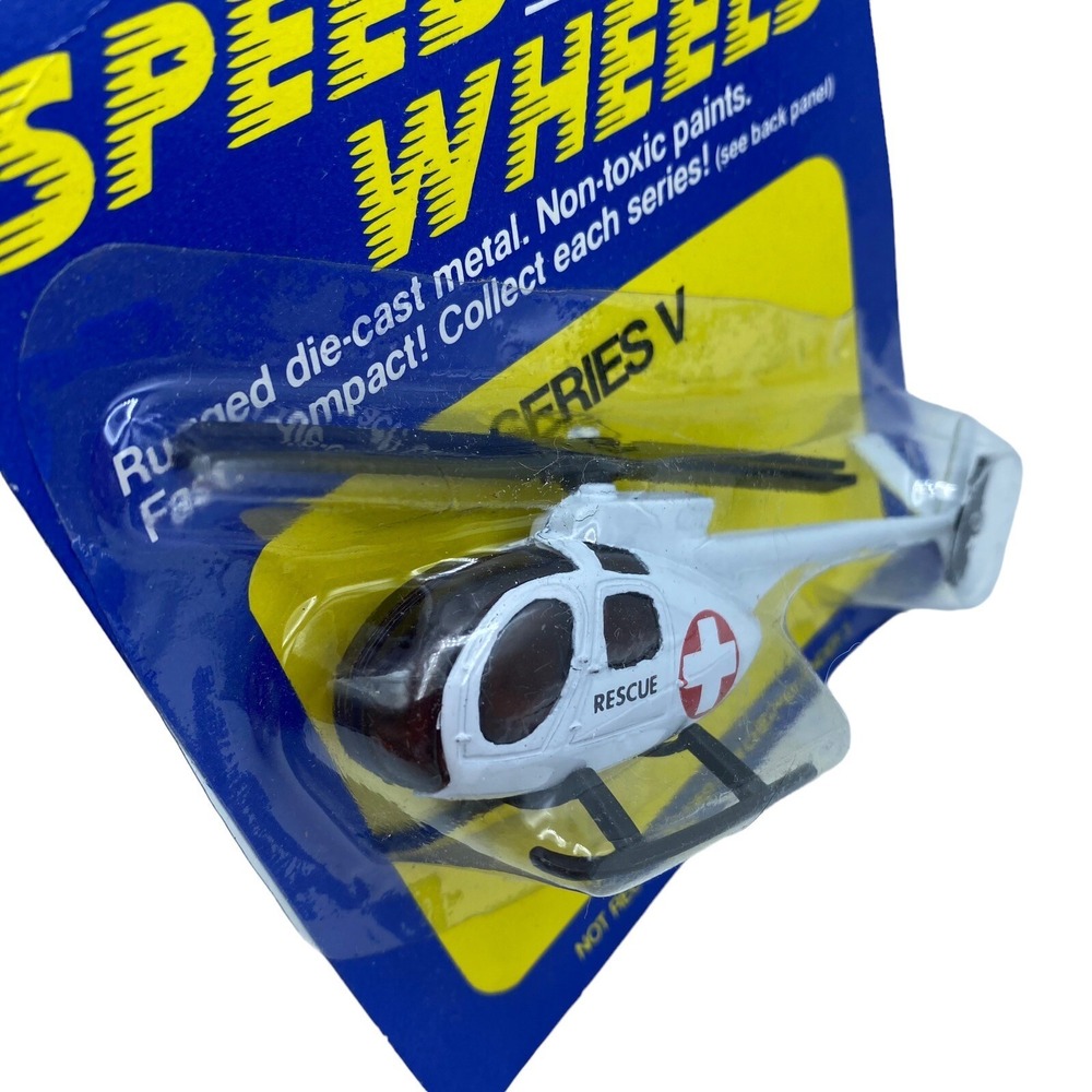 VTG Speed Wheels Toy Cars Lot of 3 Rare Helicopter - Series V - Diecast Toys NEW - Picture 7 of 10